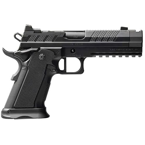 XP Comp 9mm: pistola semi-automatica con design innovativo, compensatore integrato, compatibilità con caricatori Glock® e massima durabilità con finitura Tennifer®.
