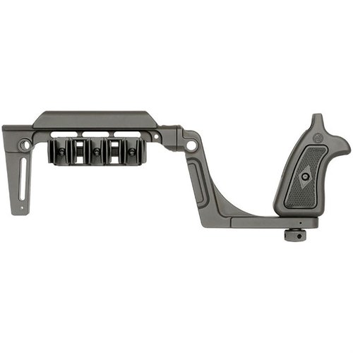 La Bounty Hunter Brace per Taurus Raging Hunter offre stabilità, comfort e un design ambidestro, con punti di contatto multipli per migliorare la precisione.