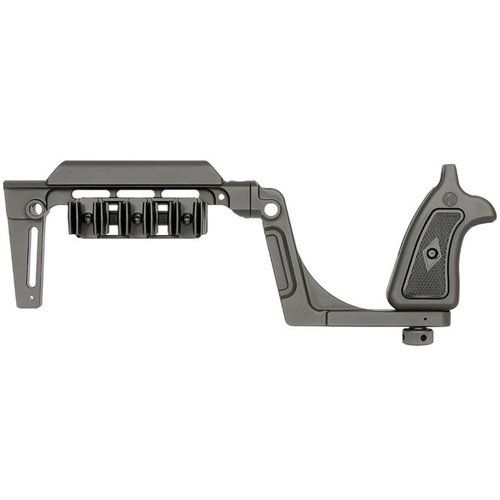 La Bounty Hunter Brace per Taurus Judge offre stabilità, comfort, design ambidestro e un sistema di smontaggio facile per un'esperienza di tiro migliorata.