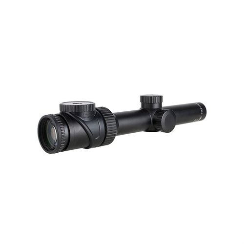 Il Trijicon AccuPoint 1-8x24mm SFP offre un'illuminazione senza batteria, mirini rapidi e una robustezza senza pari, perfetto per cacciatori in ogni condizione di luce.