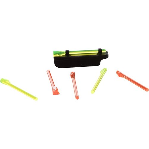 Il kit di mirino anteriore Hi-Viz per Remington 870/1100 offre punti di mira luminosi e intercambiabili, migliorando la visibilità e l'acquisizione del bersaglio.
