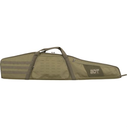 La custodia per fucile Bulldog Cases 48" offre protezione robusta, scomparto per soppressori resistente al calore e spazio per accessori, ideale per tiratori.