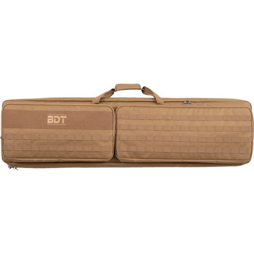 La custodia Bulldog Cases 48" Ultra-Lite offre protezione leggera per fucili AR-15, con tasca per soppressore resistente al calore e maniglie per un trasporto bilanciato.