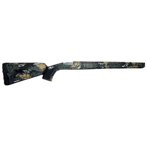 Il FLAGSTAFF UMC COMPATIBLE FIXED STOCK di GRAYBOE è realizzato in polimero resistente agli urti, leggero e robusto, con attacchi M-LOK e QD per prestazioni superiori.