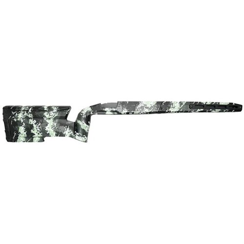 Il GRAYBOE HALO UMC COMPATIBLE FIXED STOCK è realizzato in polimero resistente agli urti, con ergonomia raffinata e attacchi M-LOK per una piattaforma robusta e sicura.