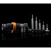 Il MODULAR SIZING DIE KIT di SHORT ACTION CUSTOMS offre una versatilità unica per il dimensionamento delle cartucce, con tensione di collo di 0.003" e geometria precisa.