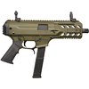 La BLADE6 di GFORCE ARMS è una pistola semi-automatica 9mm con canna da 6", compatibile con caricatori GLOCK, dotata di adattatori Picatinny per accessori.