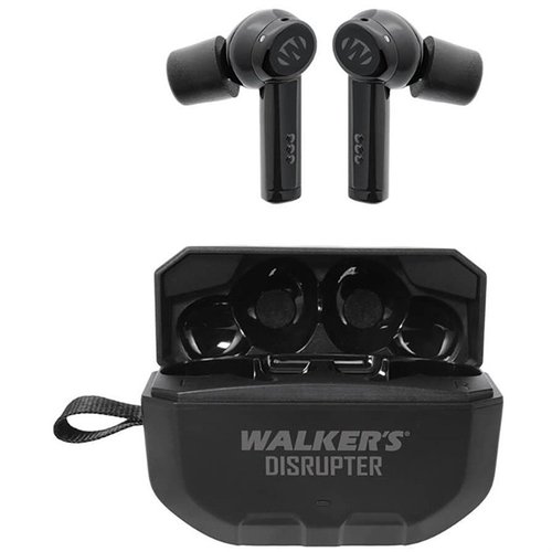 Gli auricolari Disruptor Bluetooth ricaricabili offrono protezione acustica, cancellando rumori pericolosi e migliorando suoni ambientali e audio da dispositivi.