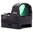 VIRIDIAN RFX15 1X17 MICRO GREEN DOT REFLEX SIGHT FOR SHIELD RMSC BLK