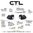 VIRIDIAN CTL 525 LUMEN RAIL MOUNTED WEAPON LIGHT BLACK