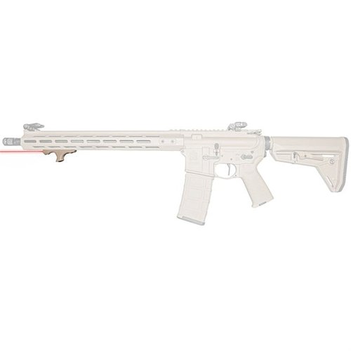 L'HS1™ M-LOK HAND STOP LASER di Viridian offre un design ergonomico, attivazione automatica e un laser visibile fino a 100 yard, perfetto per armi tattiche.