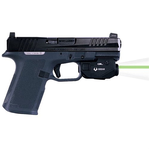 Il C5L di VIRIDIAN offre un'illuminazione da 550 lumen, laser verde, attivazione ECR INSTANT-ON e costruzione in alluminio anodizzato per prestazioni superiori.