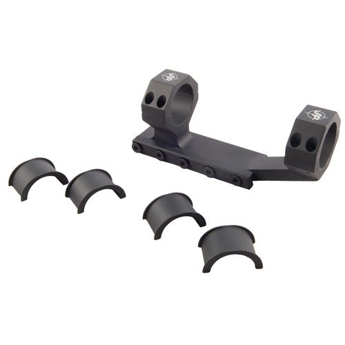 Supporto ottico JP in alluminio 6061 T6, progettato per un montaggio solido su rail Picatinny, compatibile con ottiche da 1