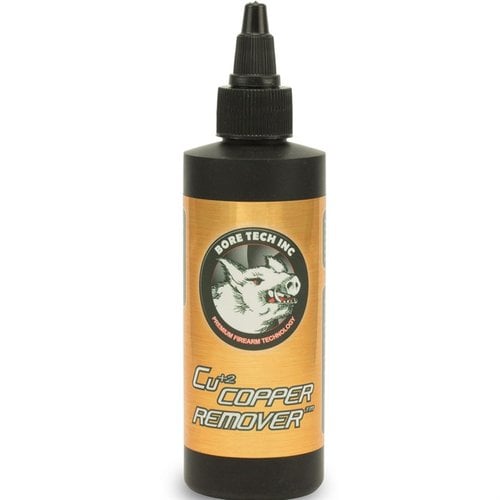 Il CU+2 Copper Remover di BORE TECH è una formula ecologica e senza ammoniaca che dissolve rapidamente i residui di rame, prevenendo la corrosione e accumuli futuri.