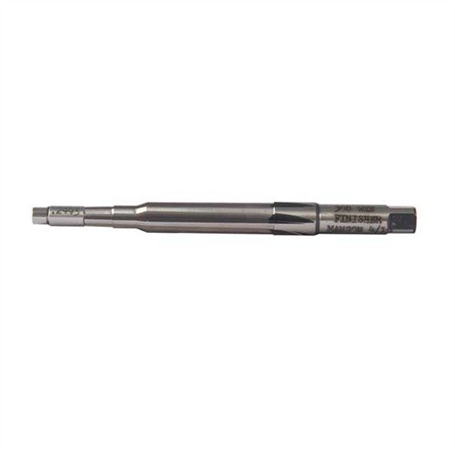 Il LIVE PILOT FINISH CHAMBER REAMER di MANSON PRECISION offre un taglio preciso e liscio, riducendo il rischio di danni alle righe grazie al pilota rimovibile.