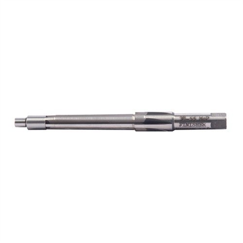 Il LIVE PILOT FINISH CHAMBER REAMER .38-55 garantisce camere precise e lisce, riducendo il rischio di danneggiare le righe grazie al pilota rimovibile.