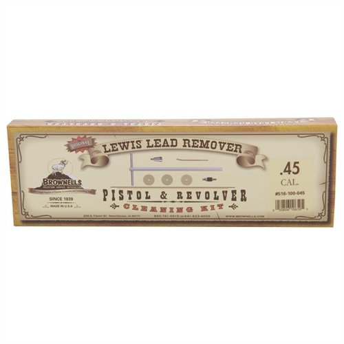 Il Lewis Lead Remover rimuove facilmente il piombo senza danneggiare l'arma, garantendo prestazioni ottimali e utilizzato dai migliori tiratori.