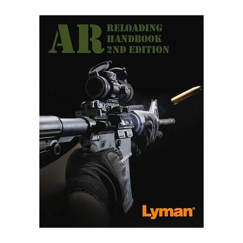 Il 2° edizione del Lyman AR Reloading Handbook offre dati di ricarica per quasi tutti i calibri AR, inclusi nuovi come 224 Valkyrie e 350 Legend, con articoli specializzati.