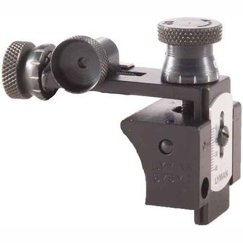 Mirini robusti e precisi, progettati per una linea di mira bassa. Regolazioni audibili, rilascio rapido e ritorno istantaneo a zero per una precisione ottimale.