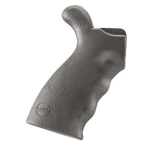 Il grip ERGO 2 offre un profilo ergonomico con texture SureGrip®, supporto per il pollice, e compatibilità con lower receivers .556 e .308 per un controllo superiore.