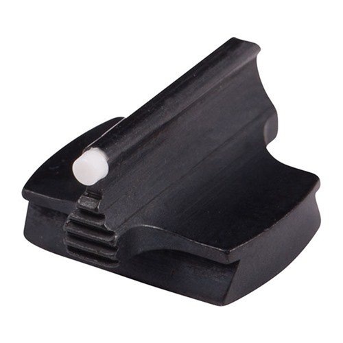 Mirini di precisione in acciaio blu per fucili, con base arrotondata, disponibili con diverse tipologie di bead, per un'ottima visibilità e adattabilità.