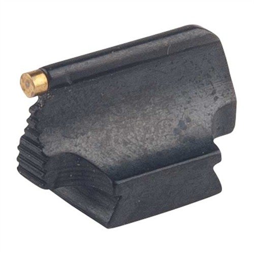 Mirini di precisione per fucili, in acciaio blu con finitura lucida, progettati per armi con base ramp. Base dritta e contornata per una mira ottimale.