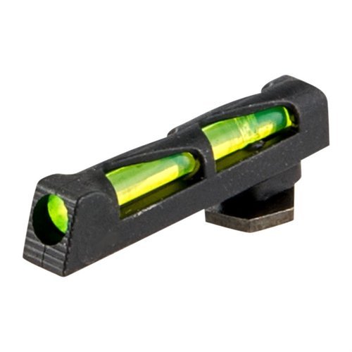 Il mirino LITEWAVE di HIVIZ offre un design innovativo che aumenta la durata e massimizza la raccolta di luce con LitePipes rosse, verdi e bianche per Glock.