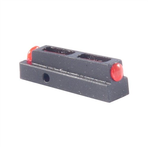 Le mire anteriori RUGER® LCR® Mega Dot offrono una visibilità eccezionale con fibra ottica rossa e inserti Tritium per un'acquisizione rapida del bersaglio.