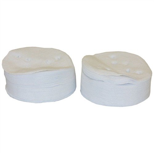Scegli i Patches di Pulizia Otis per una pulizia efficace: in cotone al 100%, utilizzabili fino a 6 volte, per tutte le armi da fuoco da .22 a 12/10 gauge.