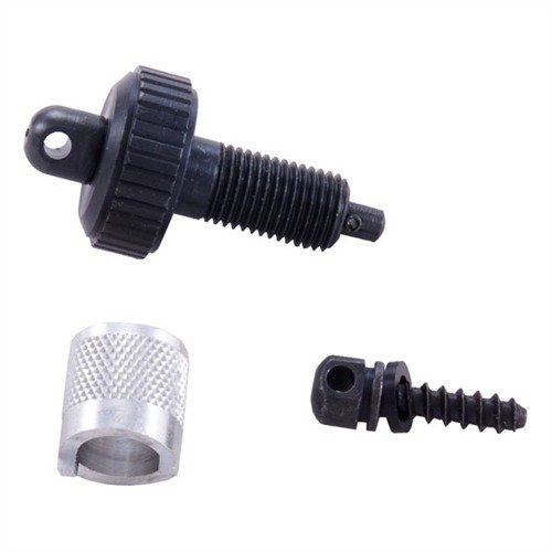 Il cappuccio per tubo del caricatore in acciaio con base girevole consente un facile montaggio di una sling sul tuo fucile Remington o Mossberg.