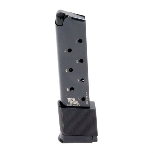 .45 ACP, rivestimento in acciaio al carbonio trattato termicamente, disponibili in versioni da 8, 10 e 15 colpi, realizzati negli USA per il tuo 1911 Government Model.