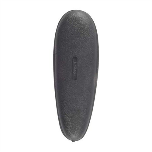 I pad di rinculo OLD ENGLISH PACHMAYR offrono eleganza e comfort per fucili di alta qualità, con bordi arrotondati e una base nera solida senza linee bianche.