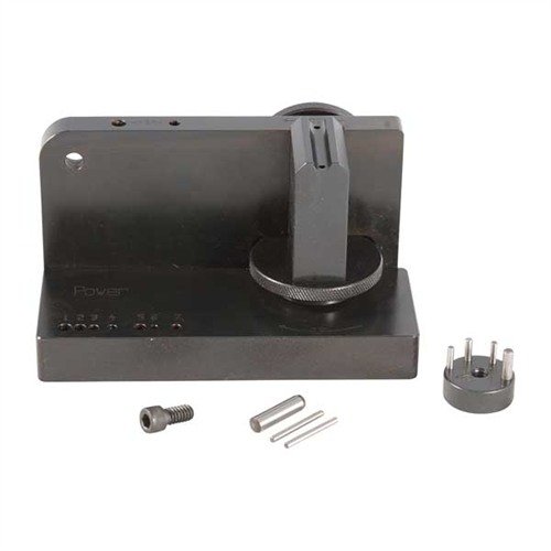 Il SERIES I STONING FIXTURE offre un setup ripetibile e preciso per il lavoro su hammer e sear, compatibile con molte armi e facile da usare.