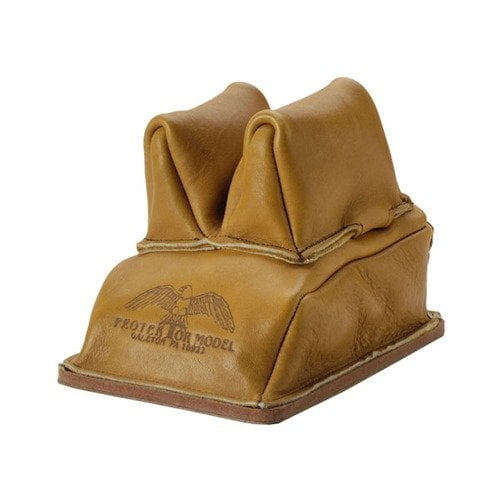 Il Heavy Bottom Rabbit Ear Rear Bag in pelle di alta qualità offre stabilità e scorrevolezza durante il rinculo, con orecchie per prevenire spostamenti laterali.