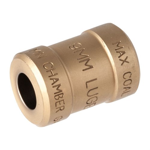 Con il calibro RCBS Pistol Chamber, verifica rapidamente lunghezza, diametro e dimensioni delle munizioni, assicurando una perfetta compatibilità con la tua pistola.