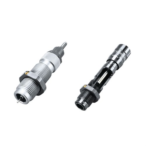 Il set di die RCBS MatchMaster Competition offre una precisione eccezionale con neck bushings, espansore in titanio nitruro e sistema di caricamento con finestra.