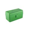 MTM CASE-GARD FLIP TOP RIFLE AMMO BOX 220 SWIFT-338 FEDERAL 50 RND GREEN