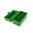 MTM CASE-GARD FLIP TOP RIFLE AMMO BOX 220 SWIFT-338 FEDERAL 50 RND GREEN