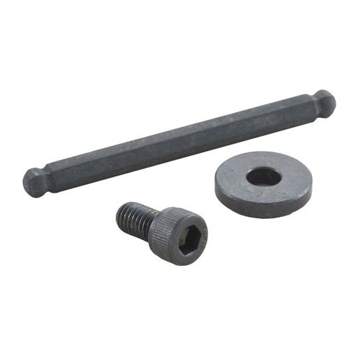 Affila rapidamente e con precisione i bossoli con il Trim Pro RCBS, dotato di levetta a molla, base in metallo e un convertitore per trapano elettrico.