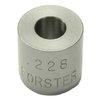 I bushings Forster sono progettati per i dies Bushing Bump Precision Plus, offrono una finitura ultra liscia e durata eccezionale con incrementi di .001 pollici.