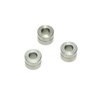 I bushings in acciaio Redding 73 sono trattati termicamente e lucidati a mano, con durezza Rc 60-62, disponibili in misure da .185" a .368" per un'efficace riduzione dello sforzo.
