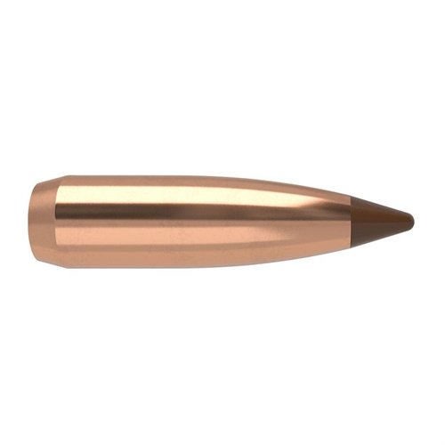 I proiettili NOSLER Ballistic Tip® 6.5MM offrono espansione violenta, massima ritenzione del peso e precisione di livello match per cacciatori seri.