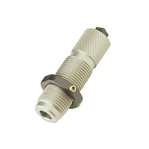 .22-.25 CALIBER HEAVY DUTY DECAPPING DIE di RCBS permette di rimuovere rapidamente i primers dalle cartucce prima della pulizia, gestendo la maggior parte dei casi.