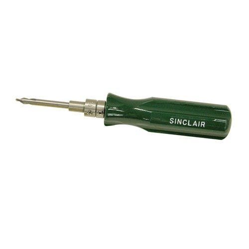 Il Sinclair Piloted Flash Hole Deburring Tool offre tagli puliti con un manico comodo, adattabile a calibri da 22 a 45 usando piloti in acciaio inossidabile.