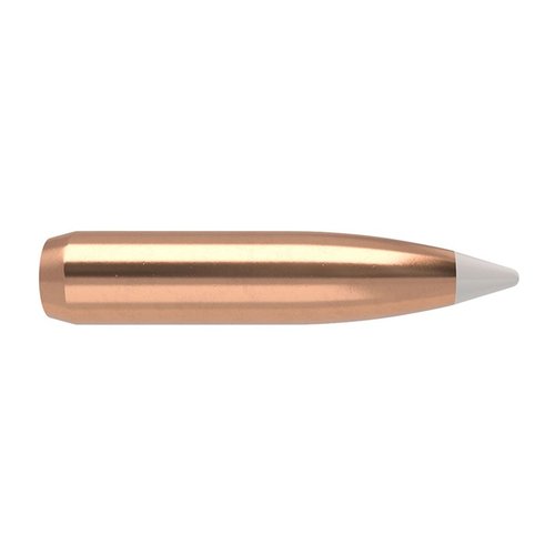 Le pallottole NOSLER ACCUBOND® 6.5MM offrono precisione, espansione uniforme e penetrazione letale grazie al design Boat Tail e al processo di legame proprietario.