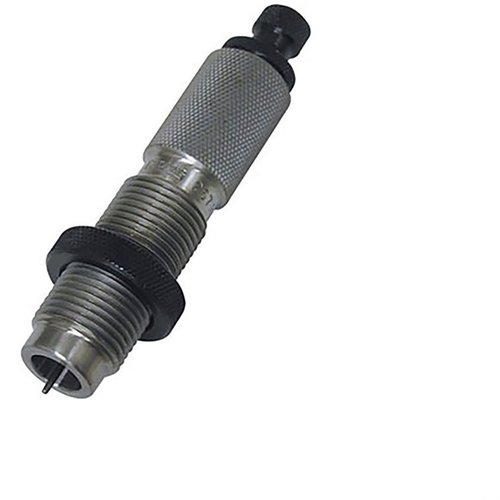 I dies FULL LENGTH SIZING Redding per 222 Remington offrono una dimensione completa del cartuccia, includendo il collo e il corpo, con assemblaggio di decapping.