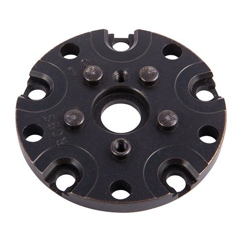 La PROGRESSIVE PRESS SHELLPLATE #10 di RCBS offre un'ottima compatibilità con i portacartucce standard, garantendo precisione e facilità d'uso per i ricaricatori.