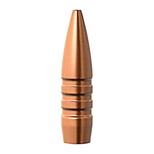 Il proiettile TRIPLE-SHOCK X 22 Calibro (0.224") di Barnes offre penetrazione estrema, mantenendo il 100% del peso originale e garantendo precisione eccezionale.