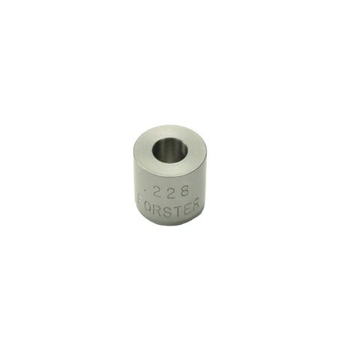 I bushings Forster per il neck sizing sono progettati per i dies Forster Precision Plus, garantendo precisione e durata grazie al trattamento criogenico.