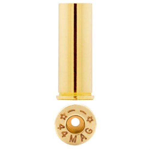 La cartuccia 44 MAGNUM BRASS di STARLINE offre qualità superiore, scelta dai migliori tiratori, confezionata in sacchetti da 100 per prestazioni ottimali.